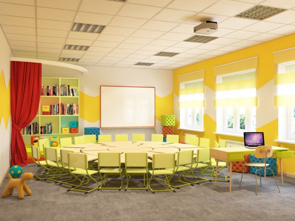 Интерьер школьного кабинета
