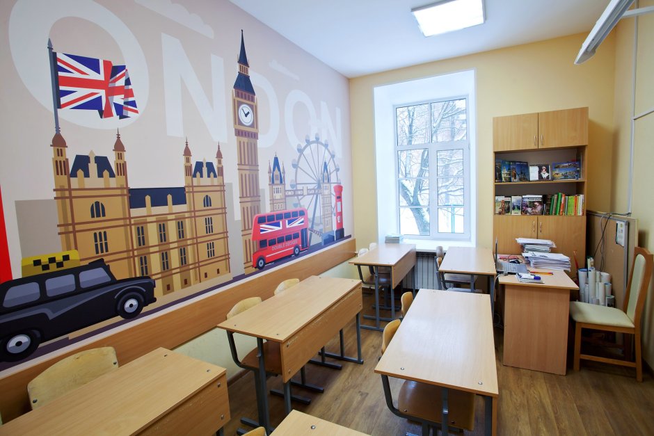 Новопечерская школа Киев интерьер