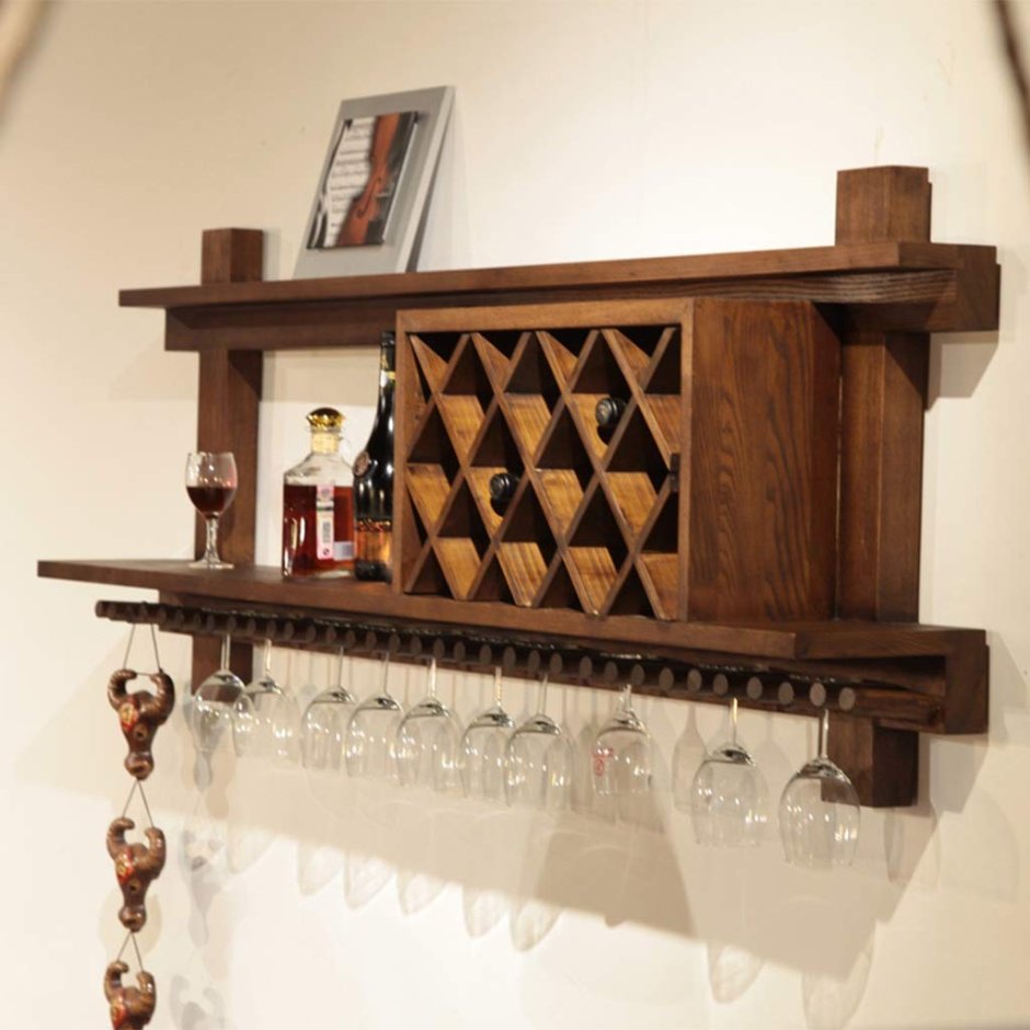 Барная винная полка вайлдбериз