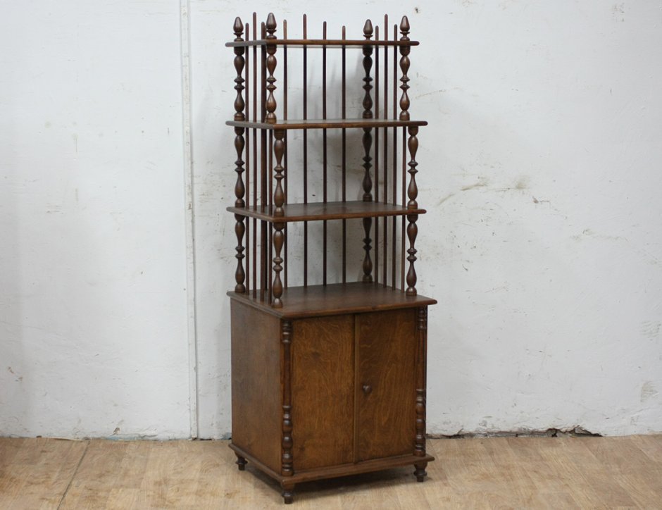 Этажерка деревянная старинная контора к