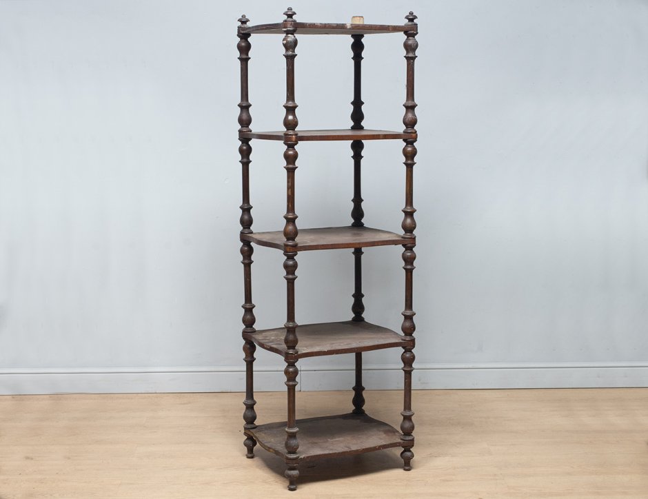 Этажерка из дерева