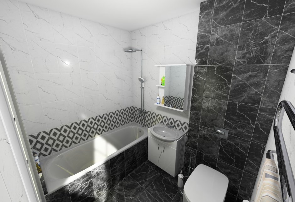 Плитка наcтенная «Помпеи 7» 27.5х40 см 1.65 м2 цвет белый