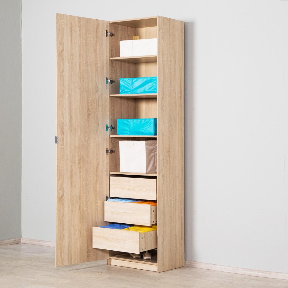 Каркас шкафа Лион 55x60x232 см цвет дуб сонома