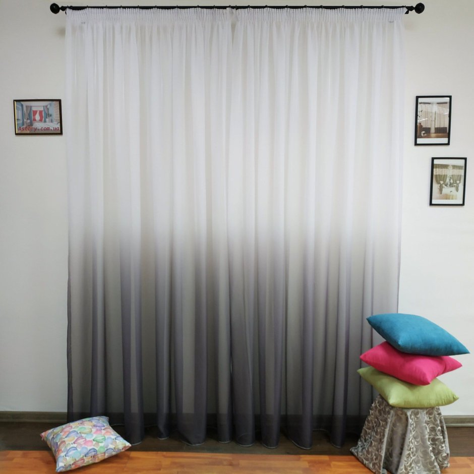 Шторы с эффектом омбре