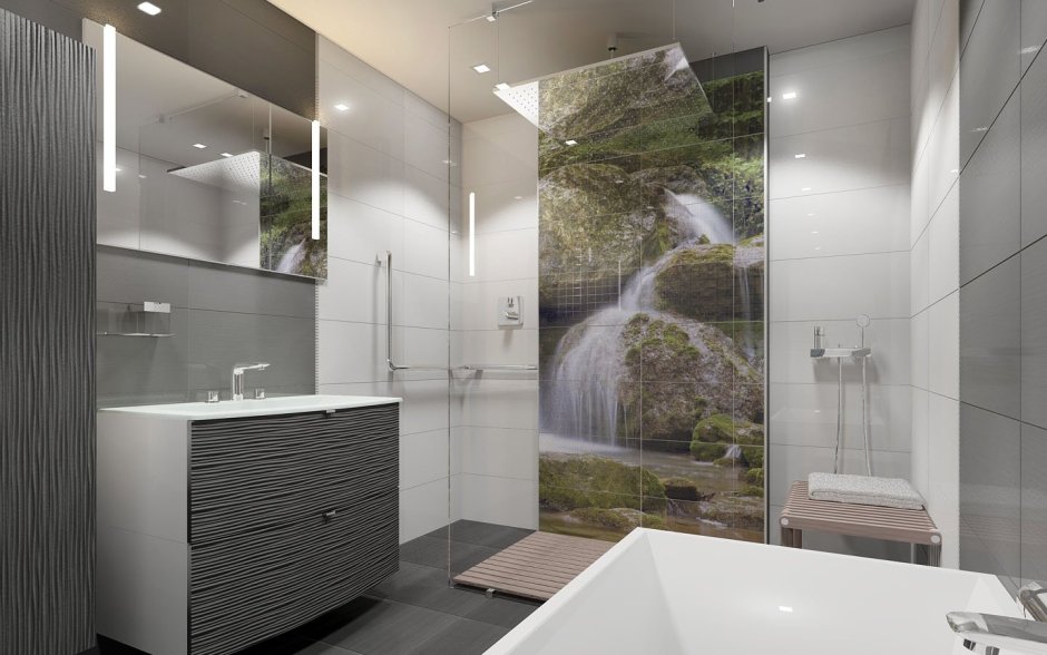 Панно в ванную комнату