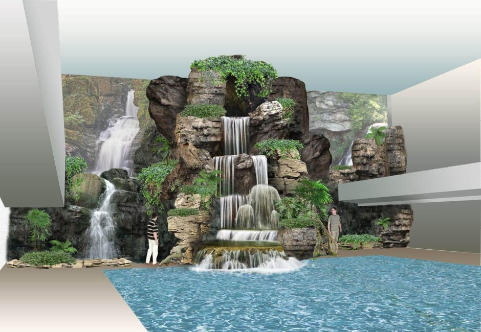 Интерьерный водопад, арт. Classic