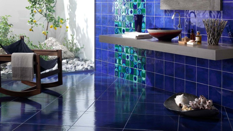 Кафель в интерьере