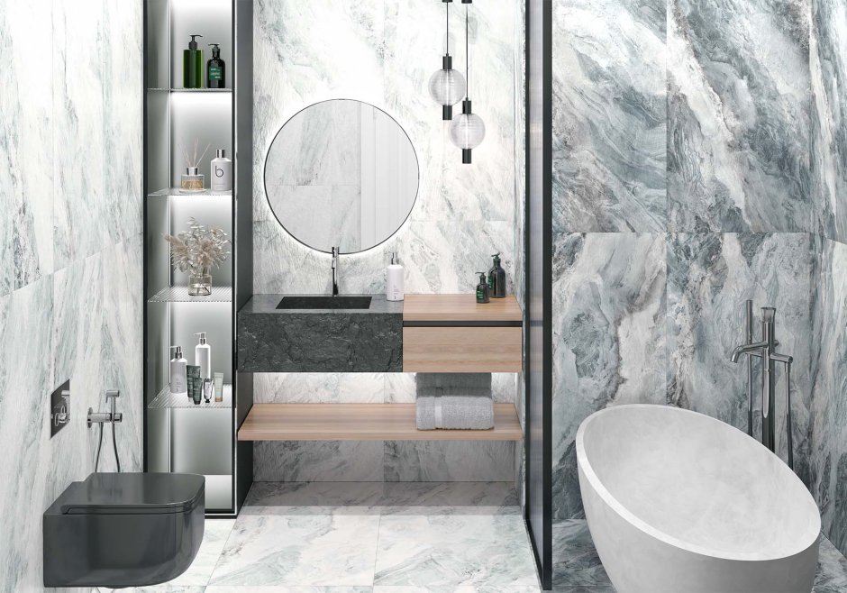 Керамогранит Waterfall Blue d12056m