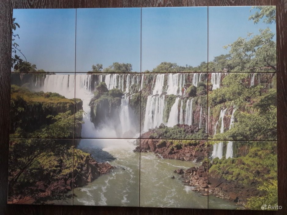 Водопад из плитки