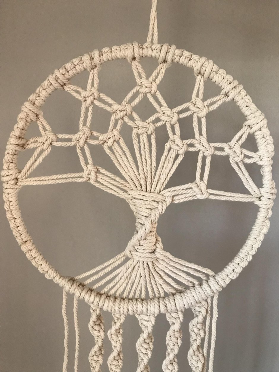 Ловец снов макраме дерево