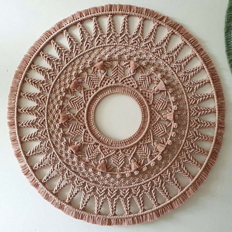 Мандала макраме