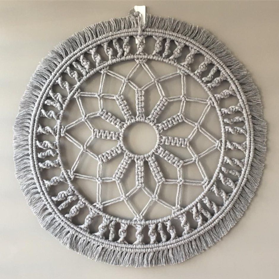Мандала макраме