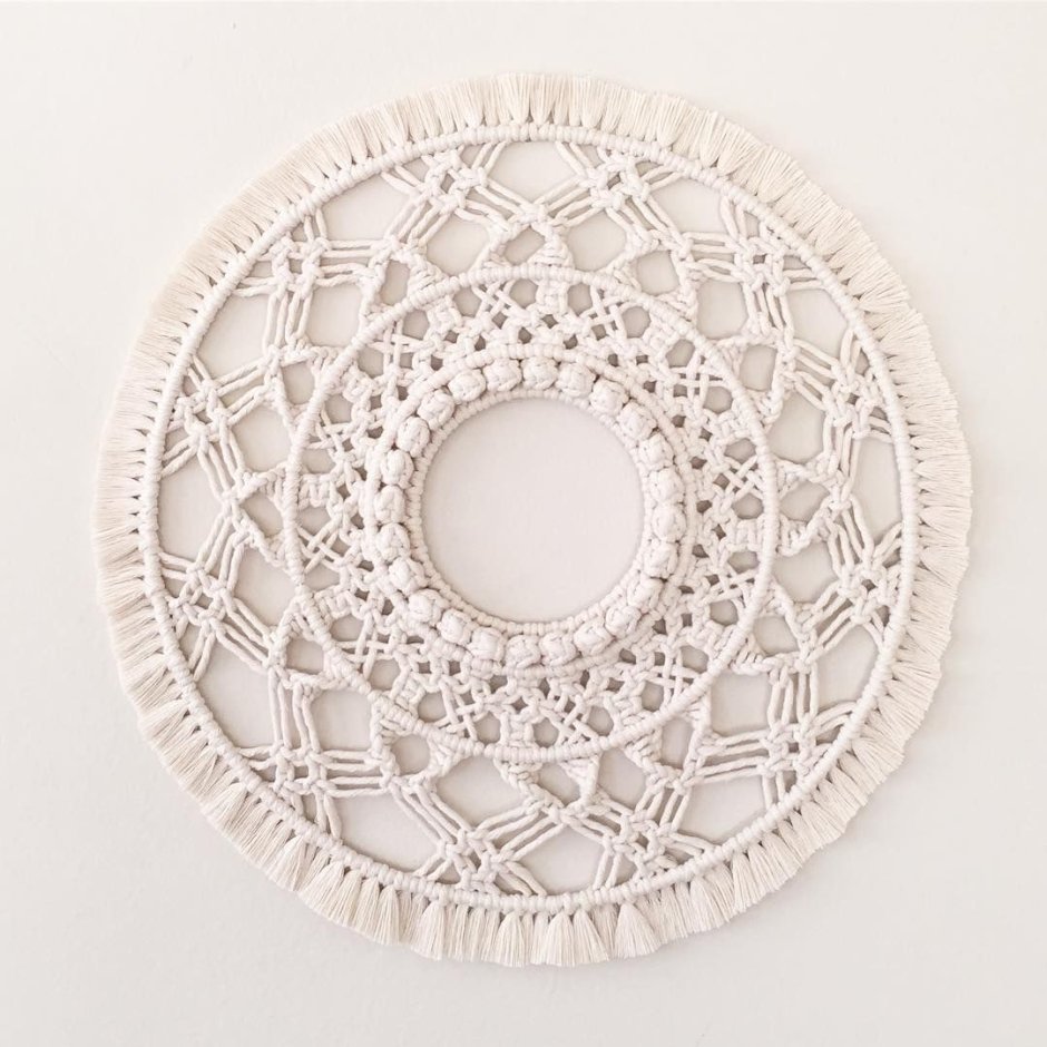 Мандала макраме