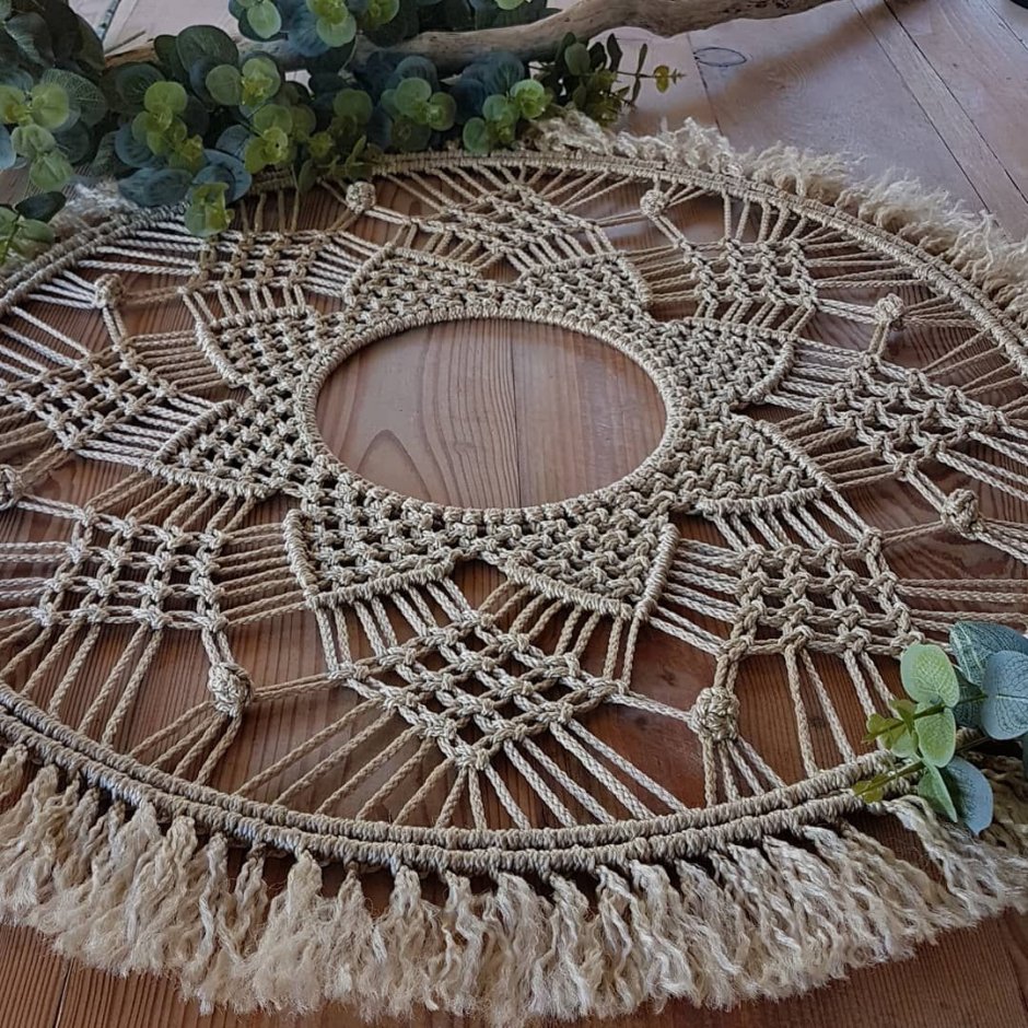 Мандала макраме