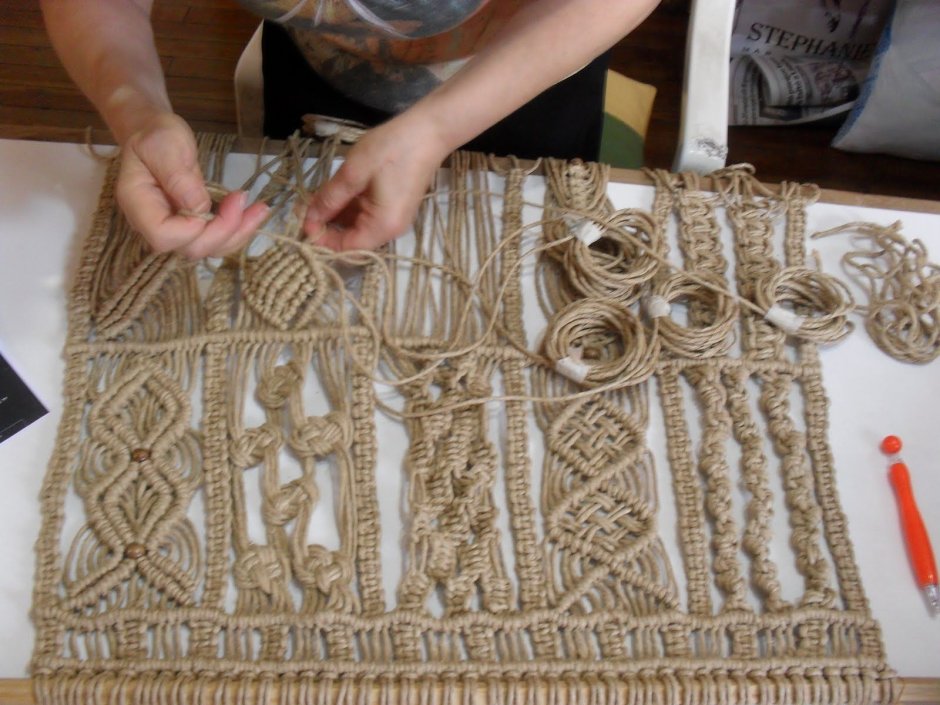 Декоративно прикладное макраме