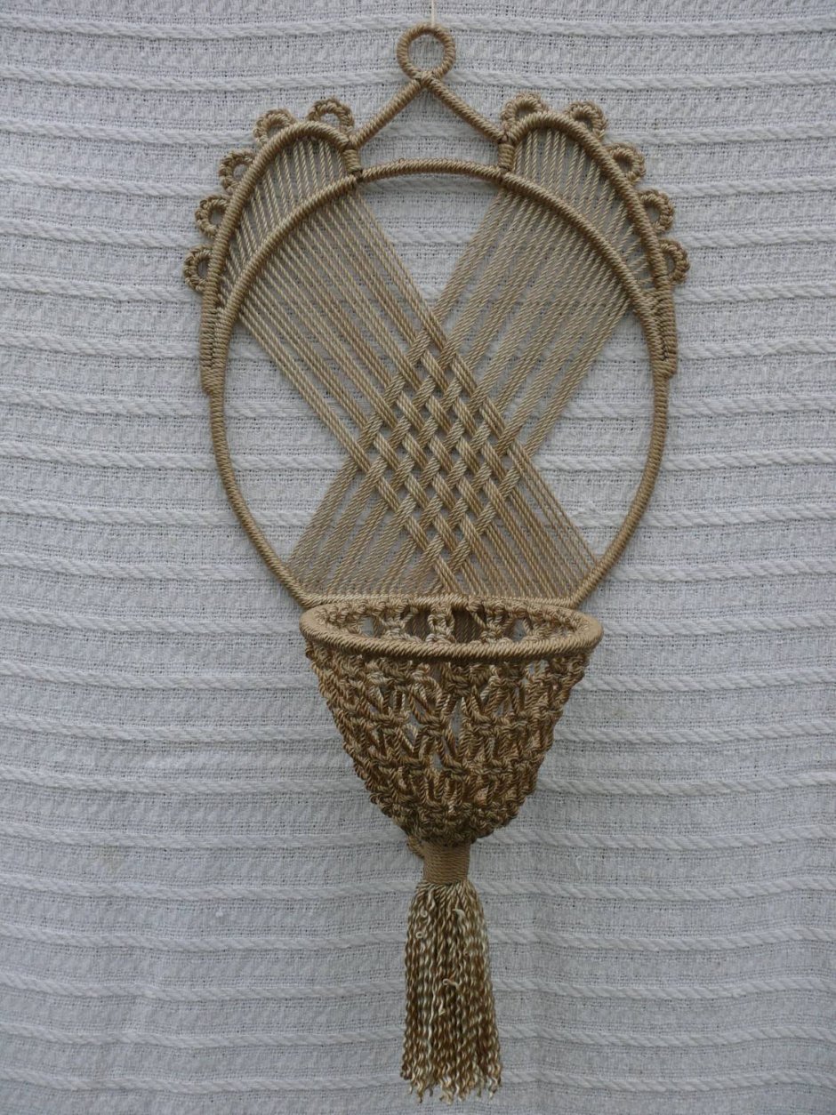 Панно макраме