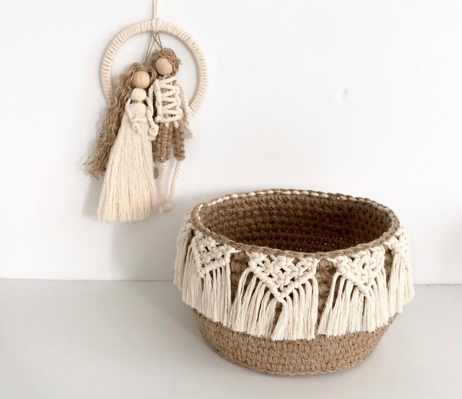 Кукла макраме