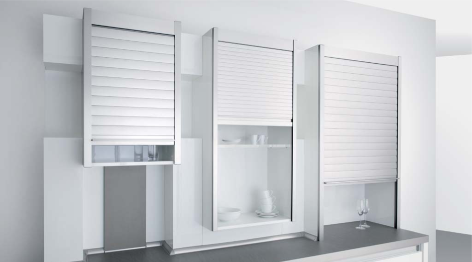 Рольставни Рехау мебельные