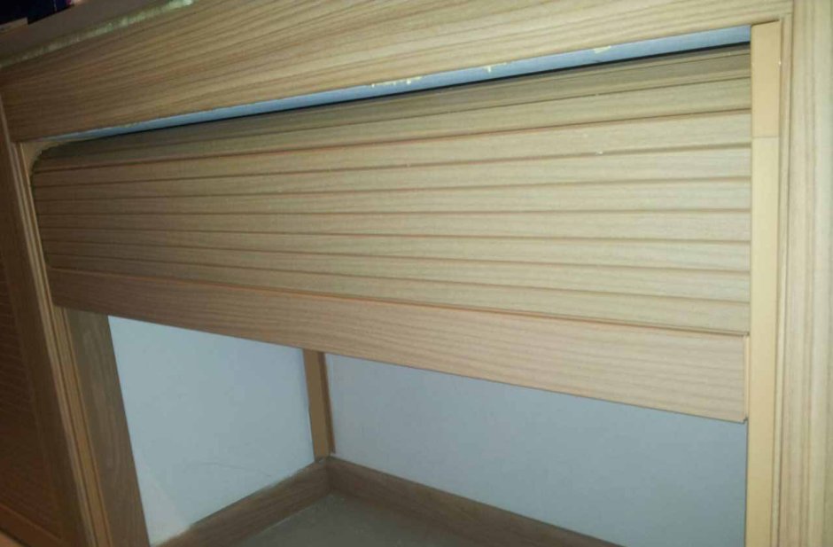 Рольставни мебельные деревянные