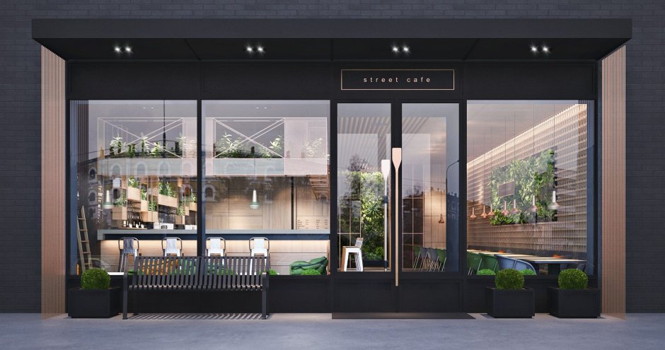 Фасад Street Retail Loft