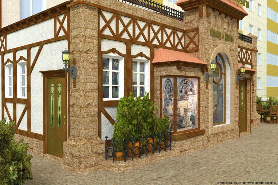 Фасады зданий макдональдс