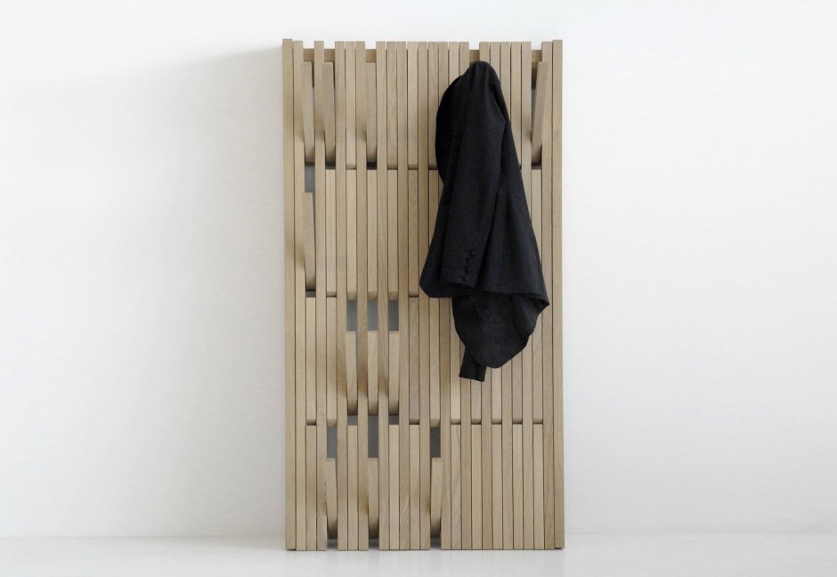 Полочка с крючками в прихожую