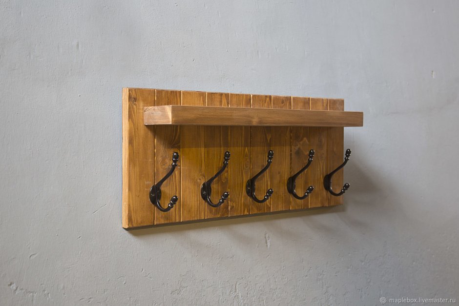 Вешалка из массива дерева WDC-13