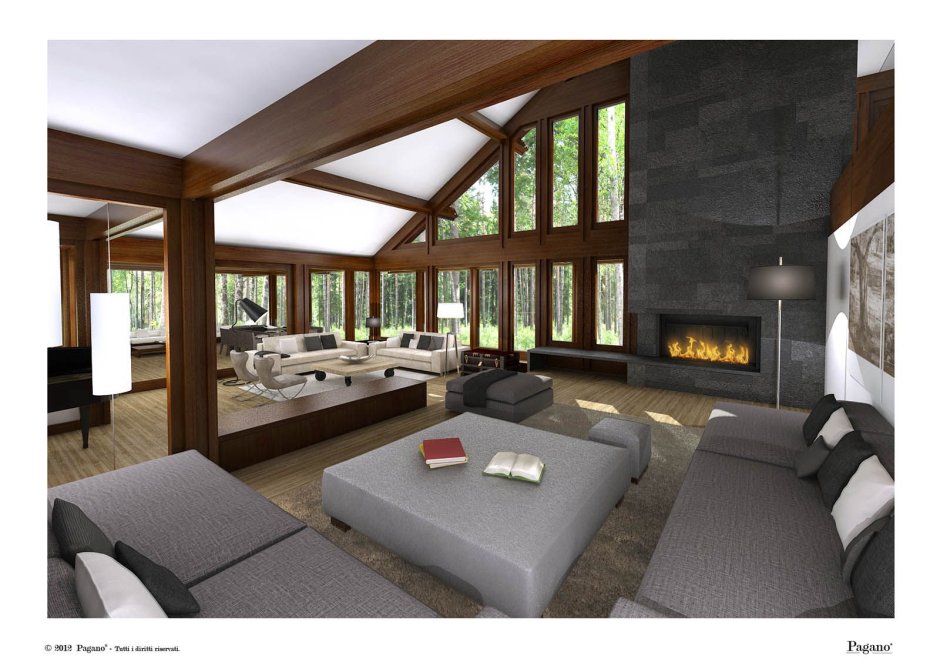 Итальянский фахверк Пагано