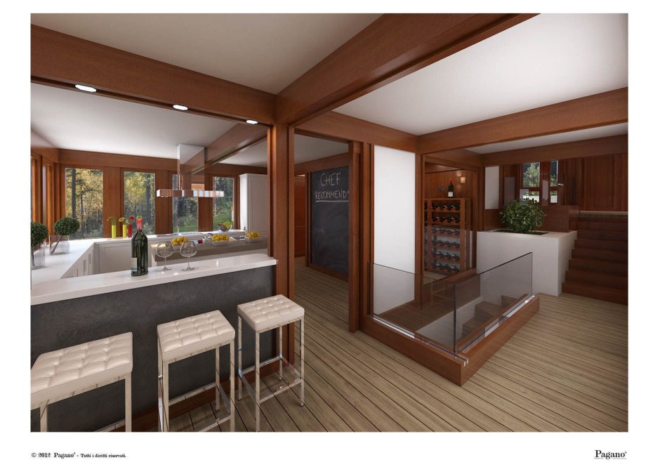 Итальянский фахверк Пагано