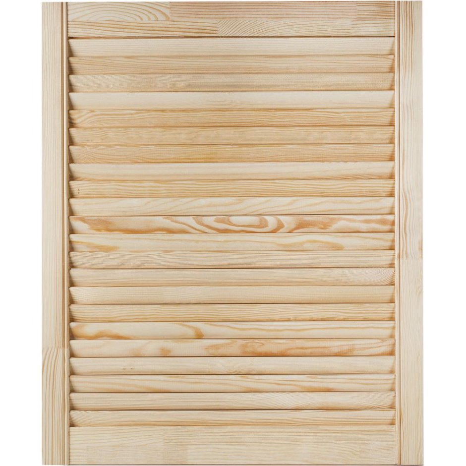 Дверка жалюзийная 715х494х20 мм хвоя сорт а