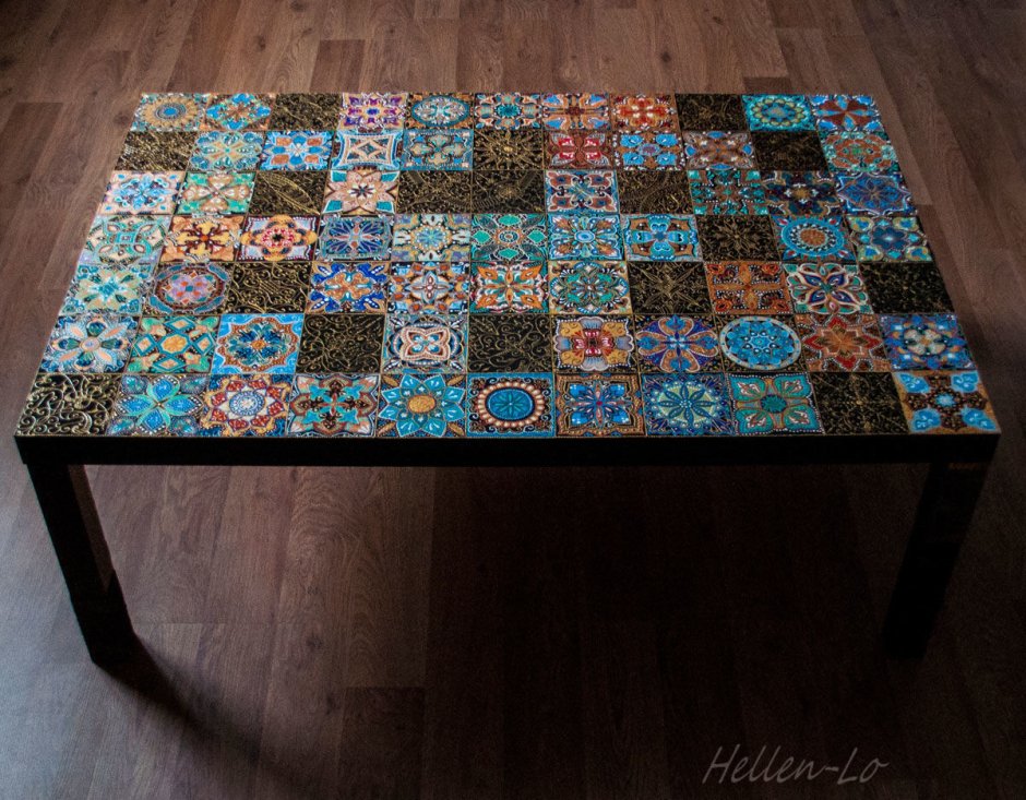 Декор журнального столика