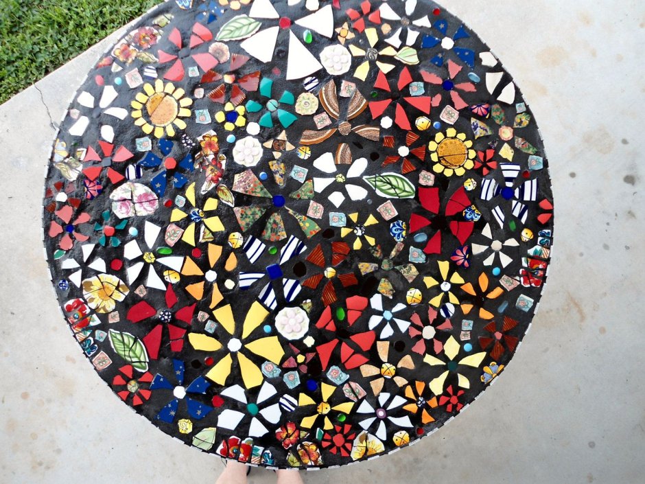 Мозаика на форму круг