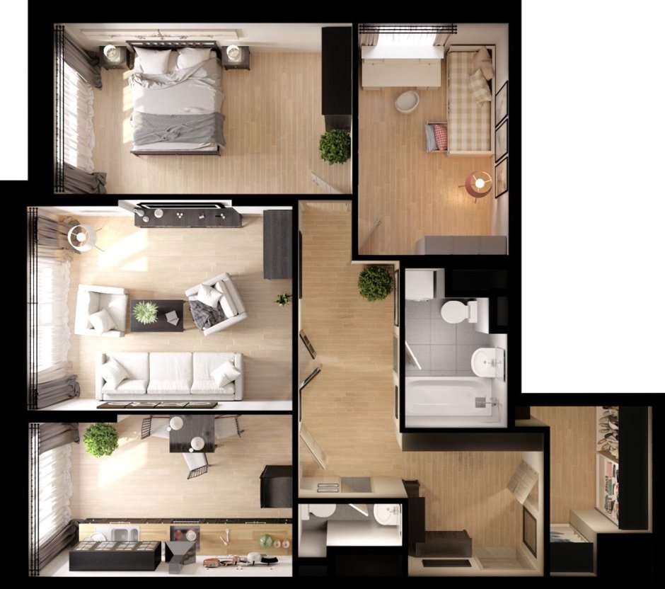 ЖК Альфа план квартир