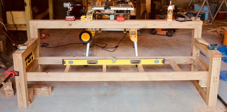 Диван из бруса своими руками