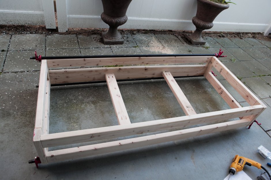 Самодельный диван