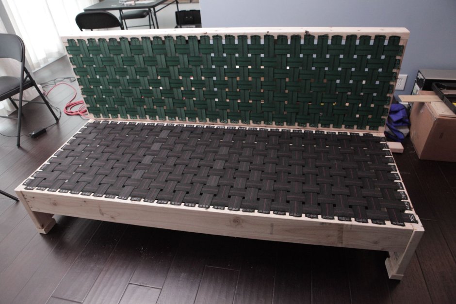 Самодельный диван