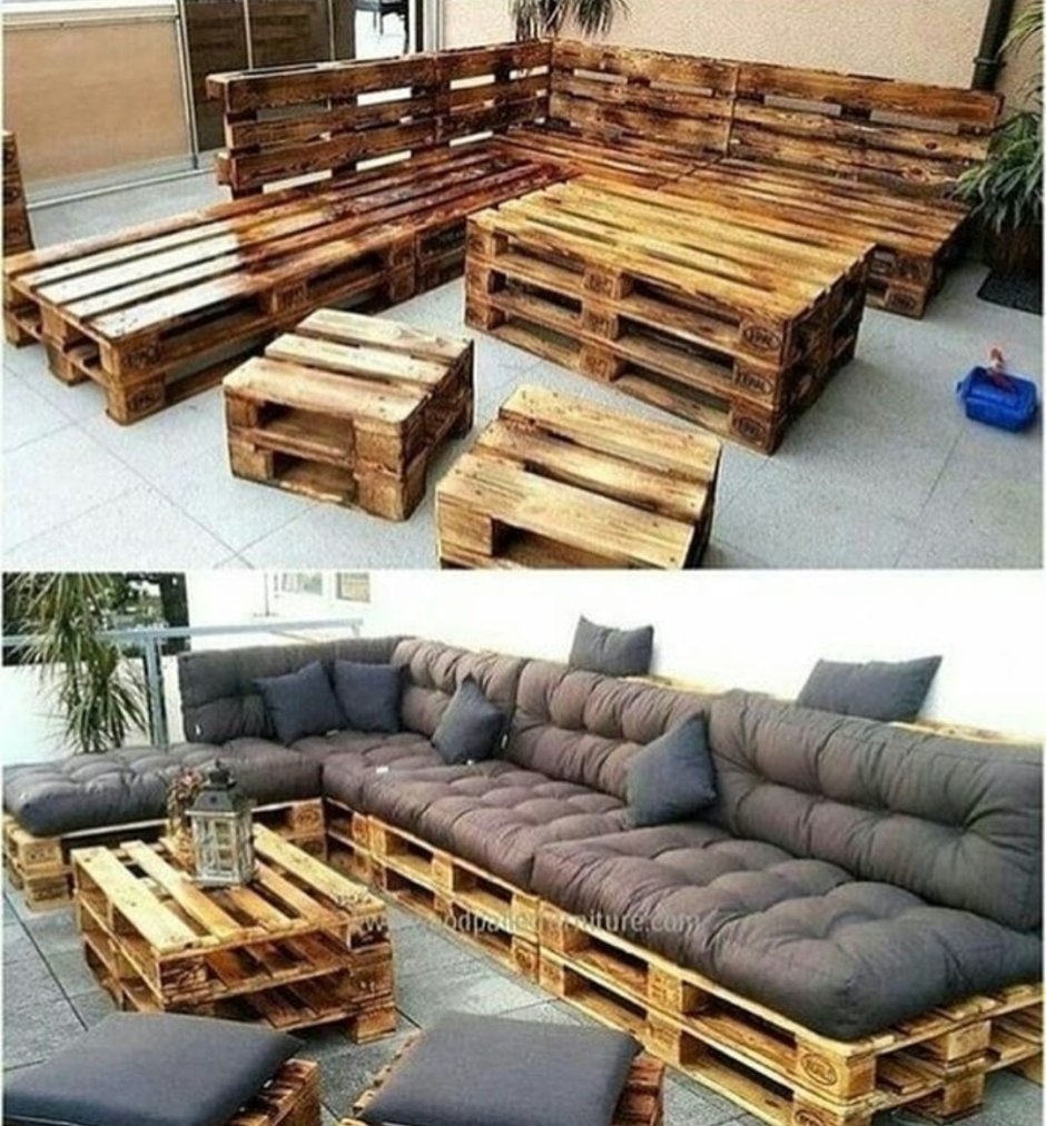 Мебель из поддонов EPAL