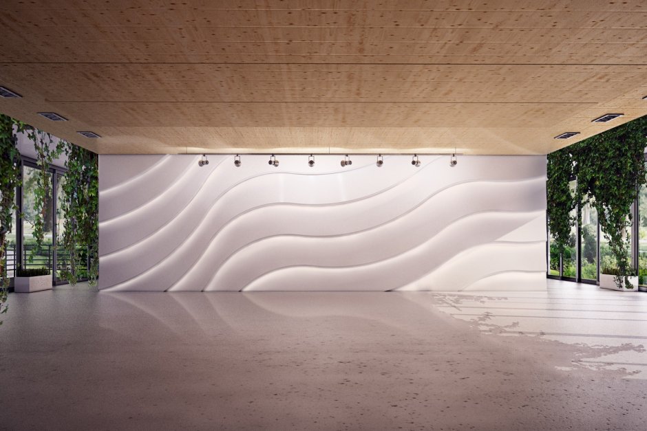 3д панели Zaha