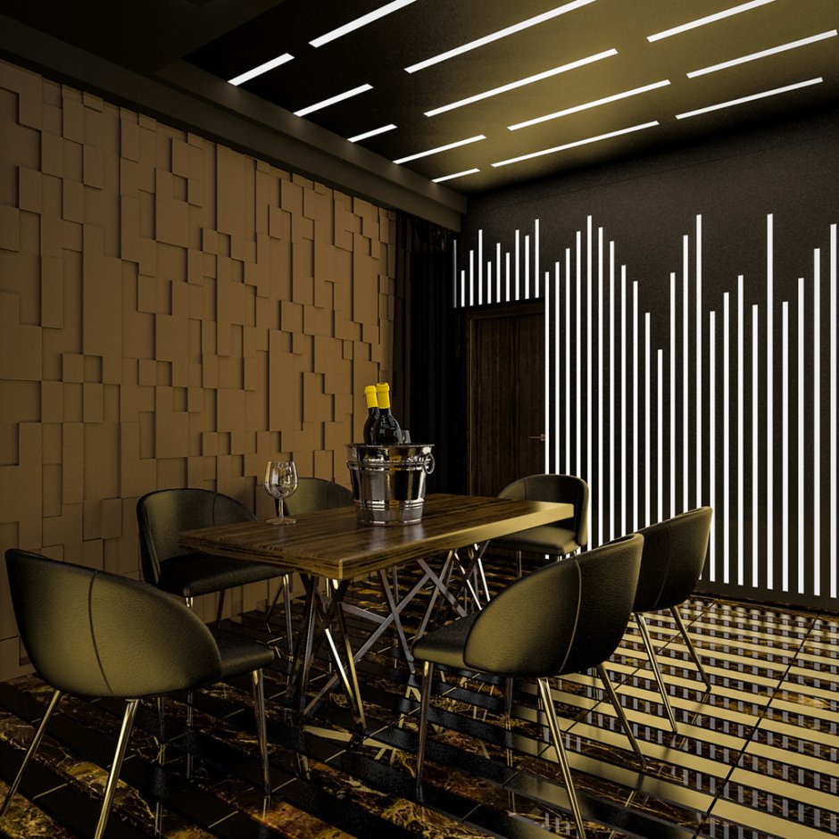 Deco line 3d панели