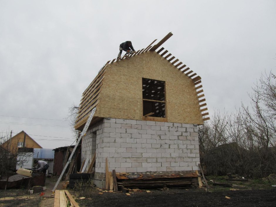 ОСП на каркасе Кнауф