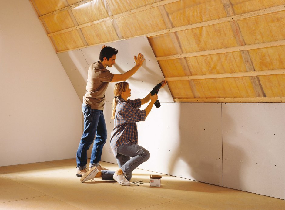 Мансарда отделка внутри