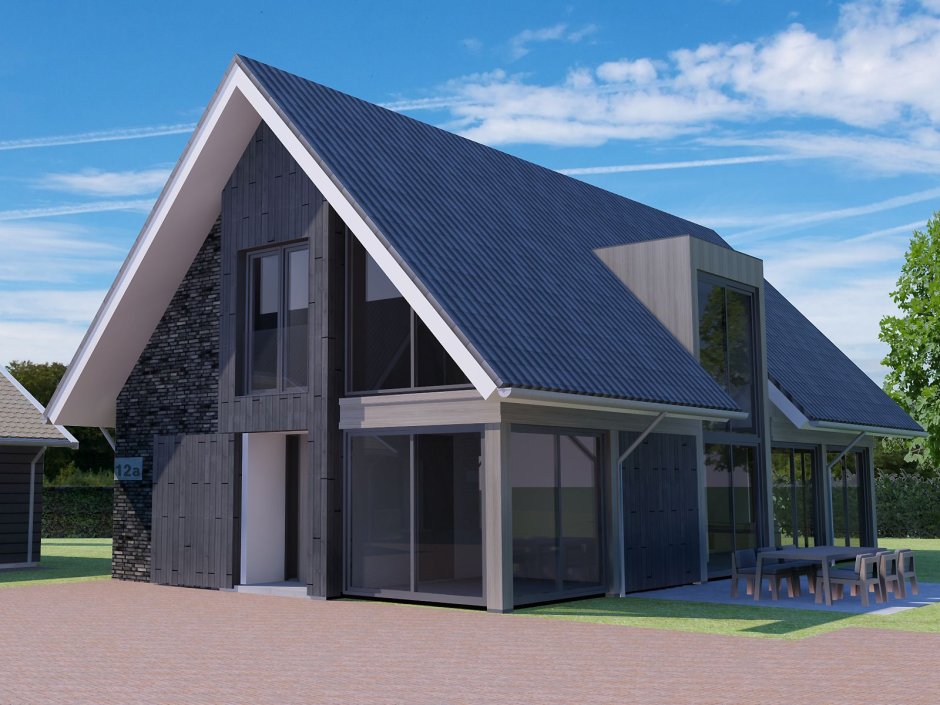 Дом из клееного бруса Хонка