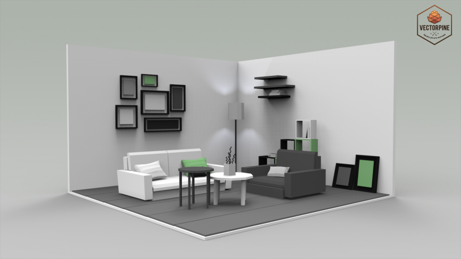 Лоу Поли изометрия