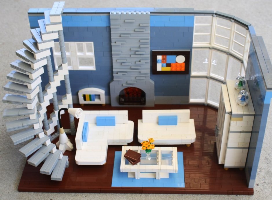 Low Poly 3d интерьер