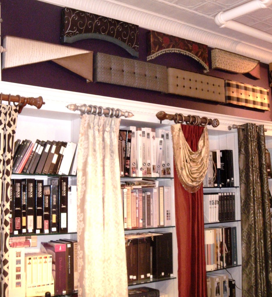 Интерьер магазина штор