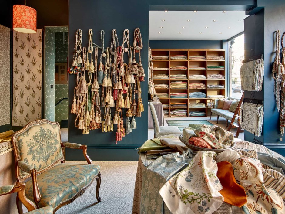 Интерьер салона штор