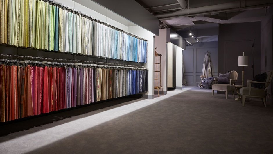 Интерьер магазина штор