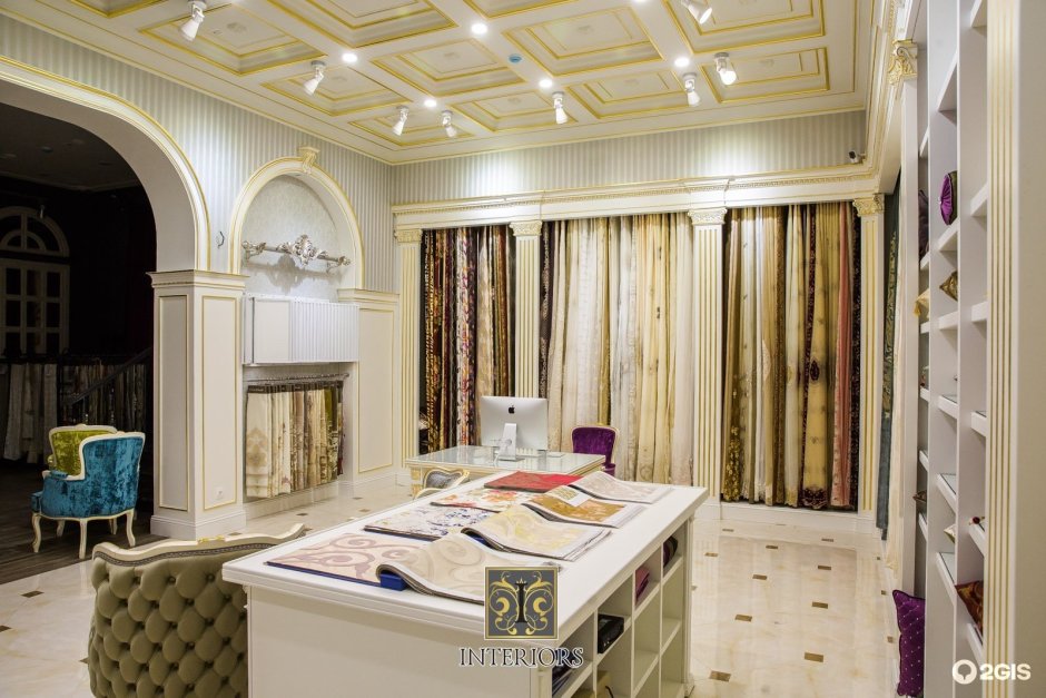 Интерьер магазина штор