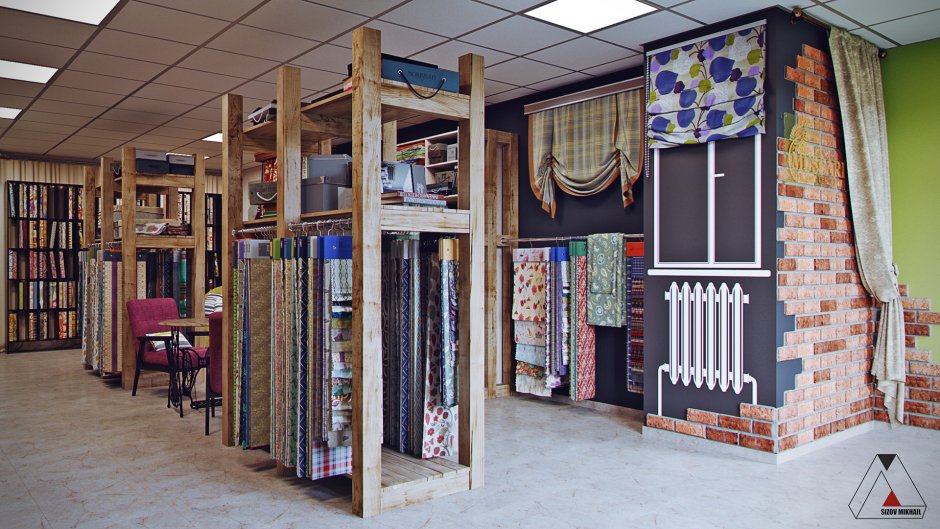 Отделка штор