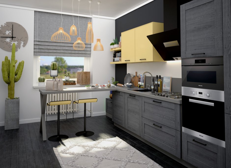 Кухня фристайл Ангстрем